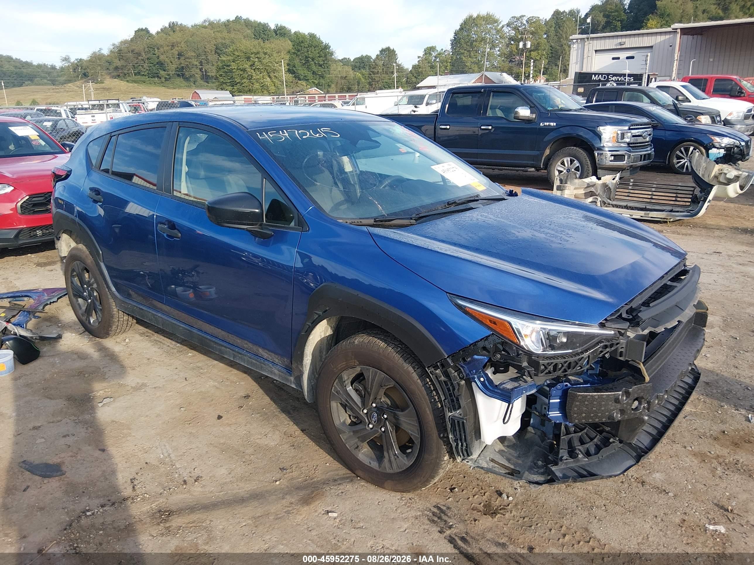 2025 Subaru Crosstrek   Синий vin: JF2GUABC8SH291515