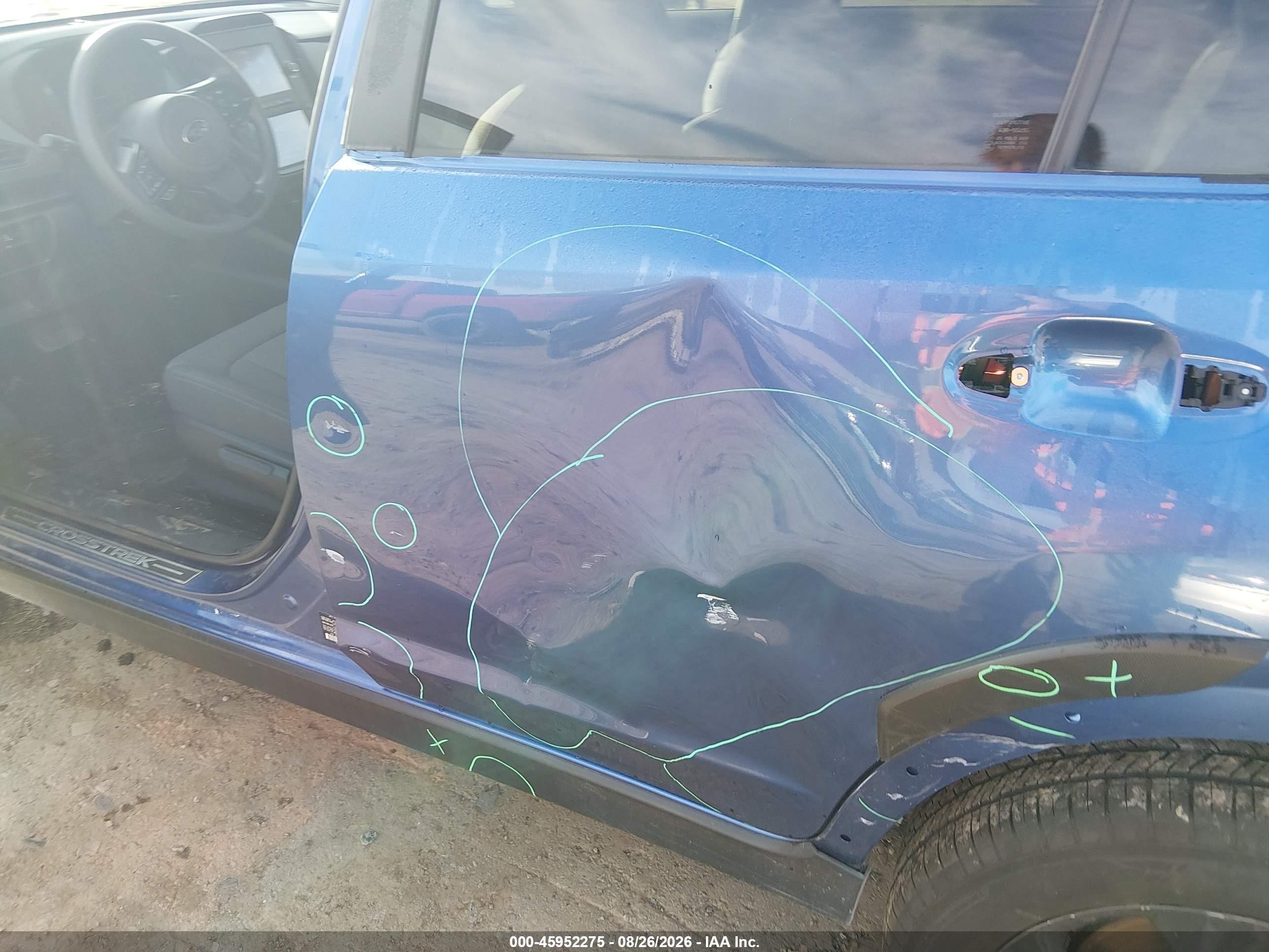 2025 Subaru Crosstrek   Blue vin: JF2GUABC8SH291515