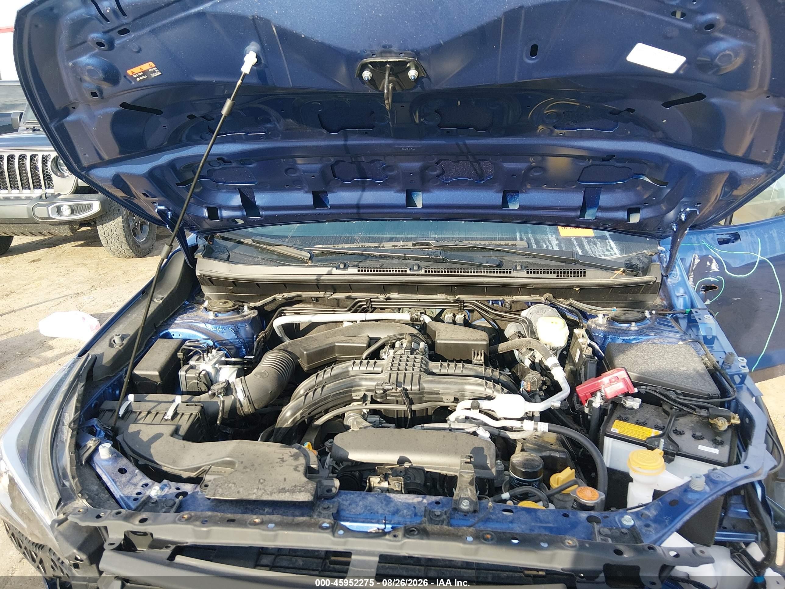 2025 Subaru Crosstrek   Blue vin: JF2GUABC8SH291515