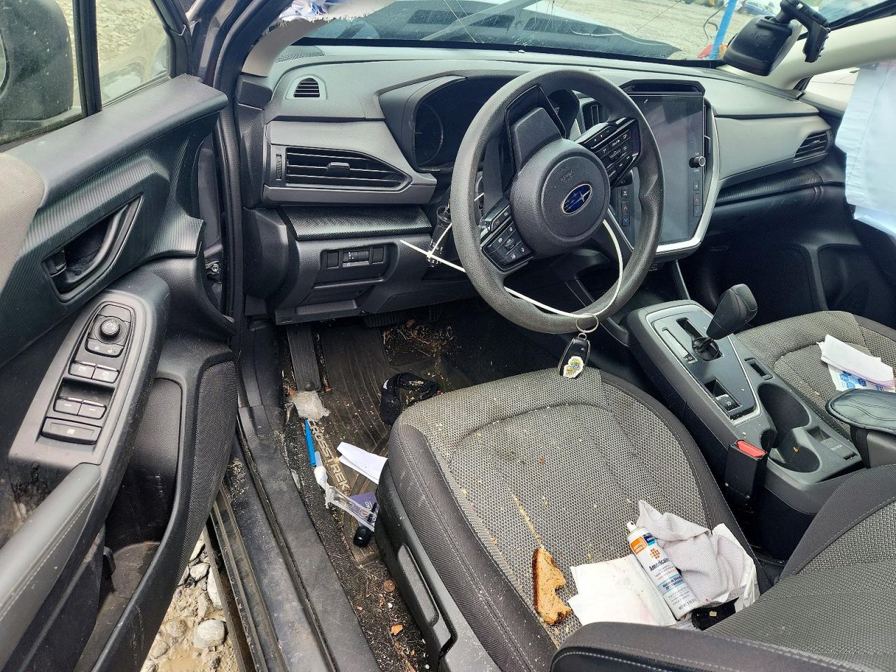 2024 Subaru Crosstrek Premium Silver vin: JF2GUADC0R8204925