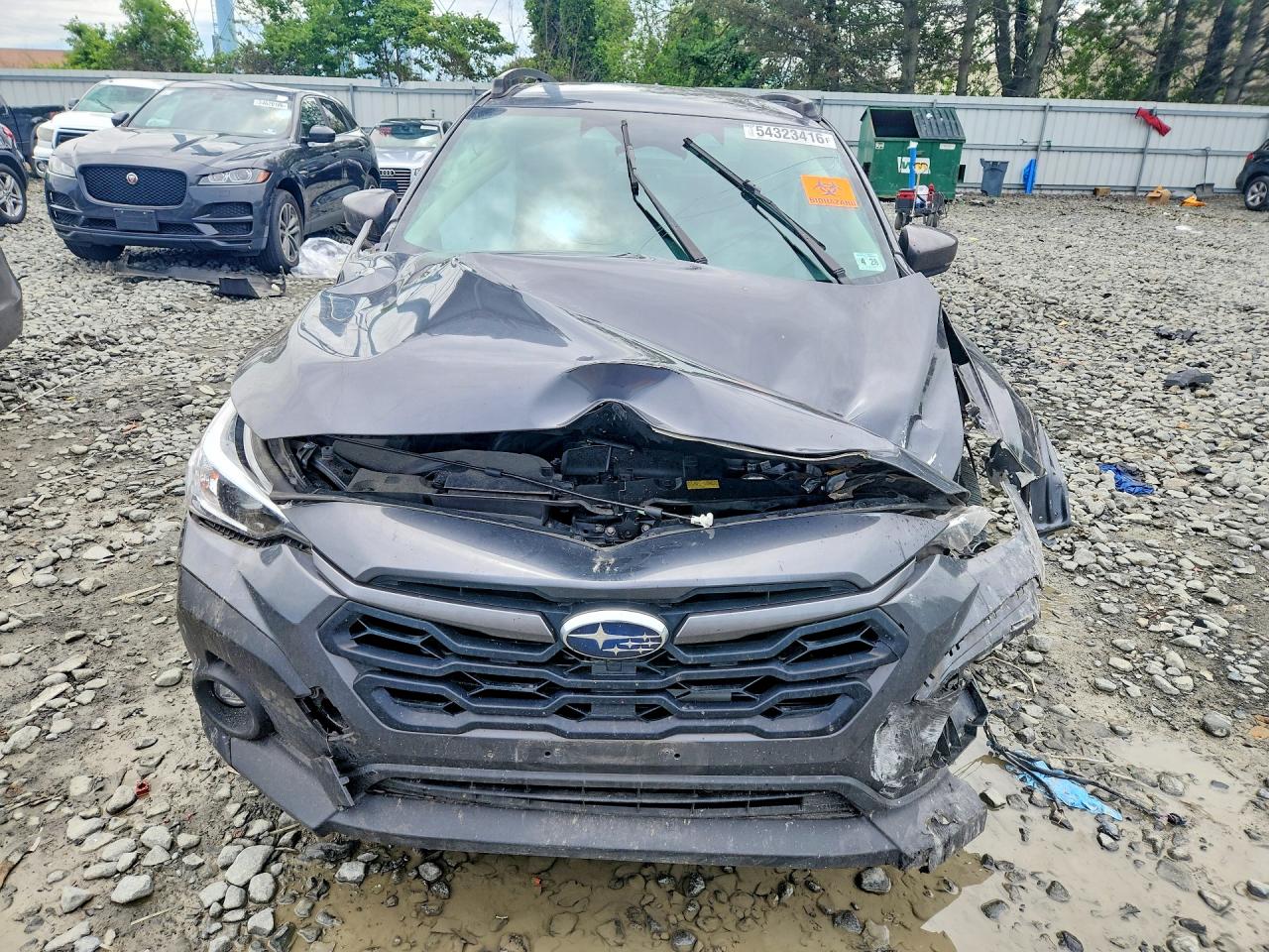 2024 Subaru Crosstrek Premium Silver vin: JF2GUADC0R8204925
