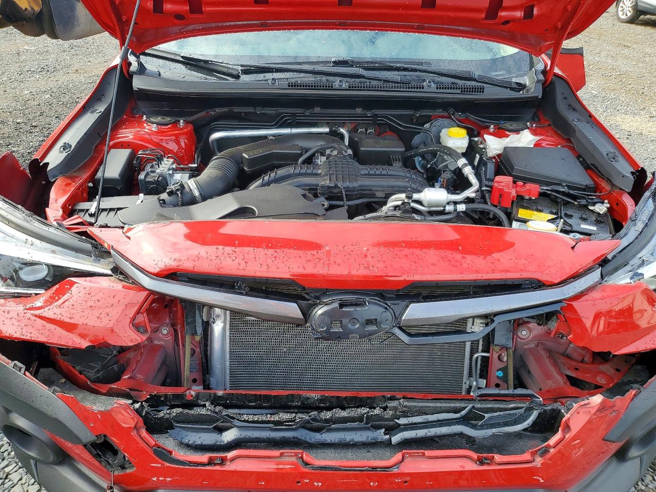 2024 Subaru Crosstrek Premium Red vin: JF2GUADC0RH327558