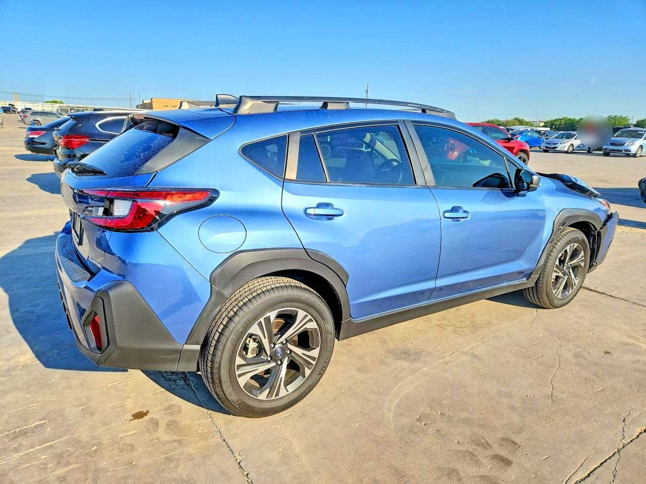 2024 Subaru Crosstrek Premium Blue vin: JF2GUADC1RH337693