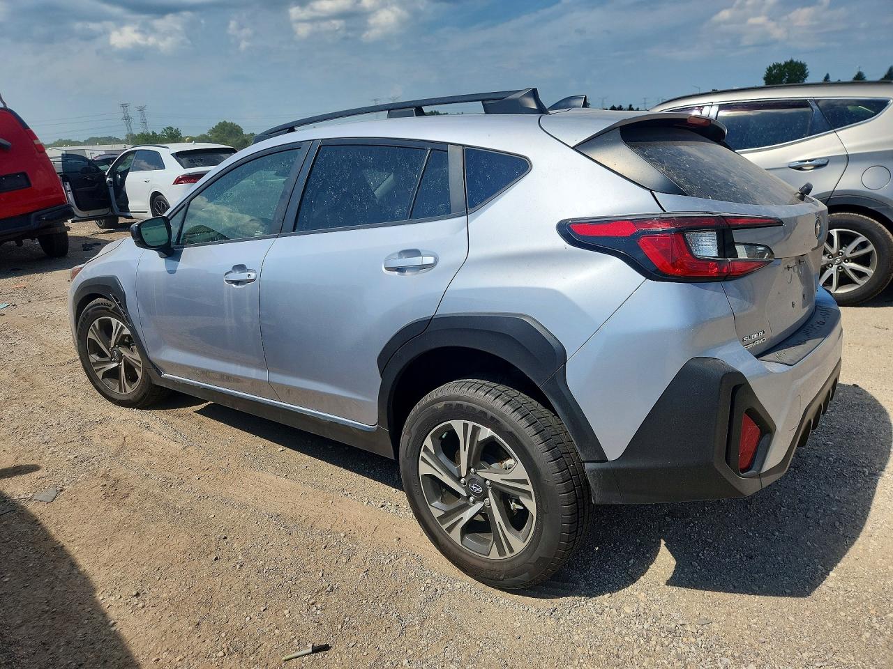 2024 Subaru Crosstrek Premium Silver vin: JF2GUADC2RH358830