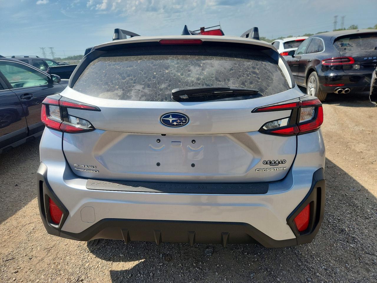 2024 Subaru Crosstrek Premium Silver vin: JF2GUADC2RH358830