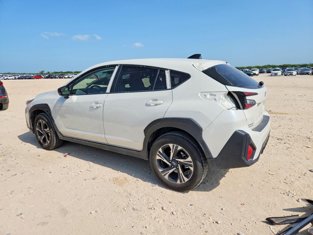 2024 Subaru Crosstrek Premium White vin: JF2GUADC3R8254833