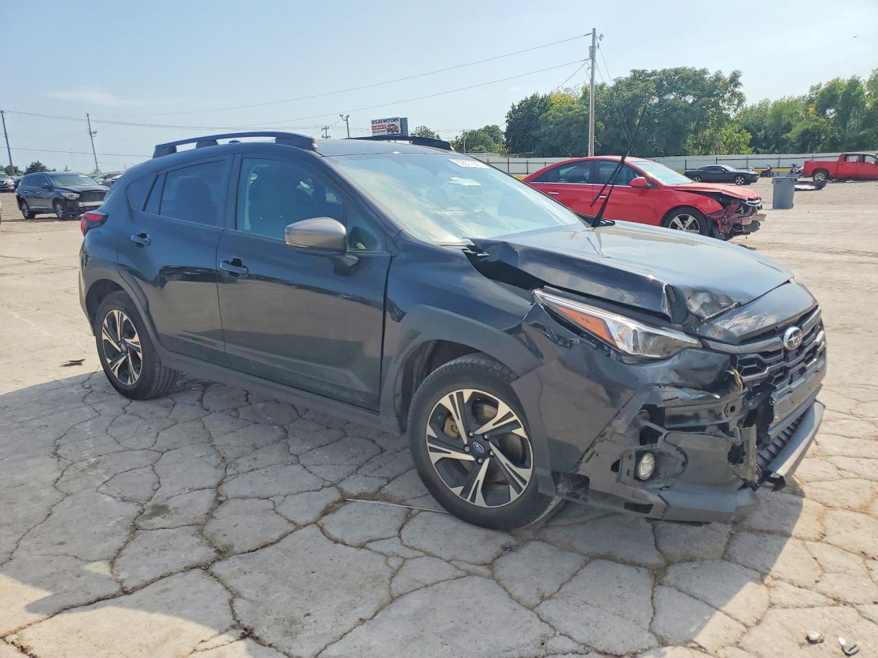 2024 Subaru Crosstrek Premium Black vin: JF2GUADC3RH291896