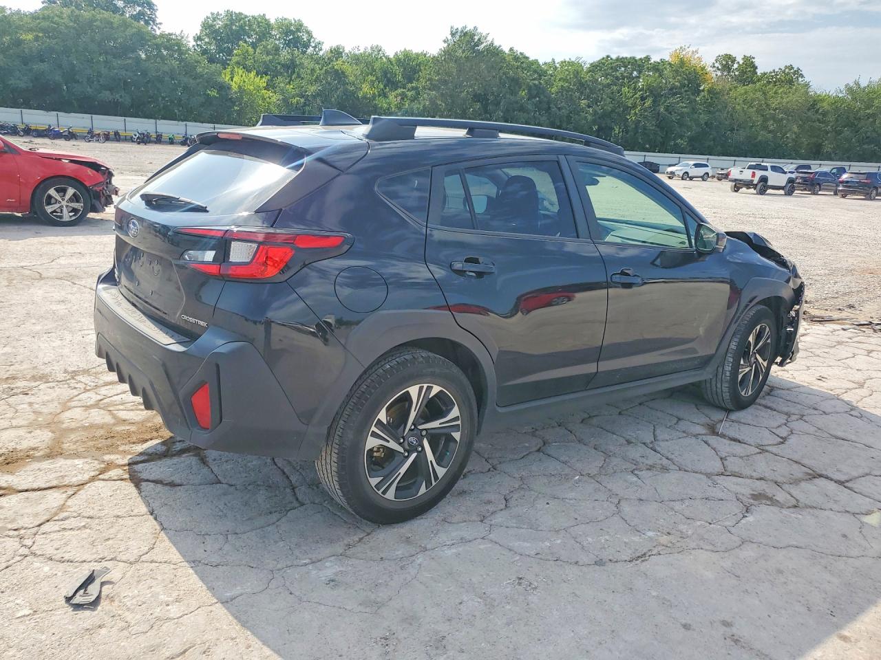 2024 Subaru Crosstrek Premium Black vin: JF2GUADC3RH291896