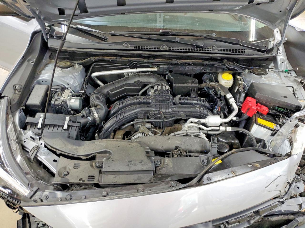 2024 Subaru Crosstrek Premium Silver vin: JF2GUADC5R8222689