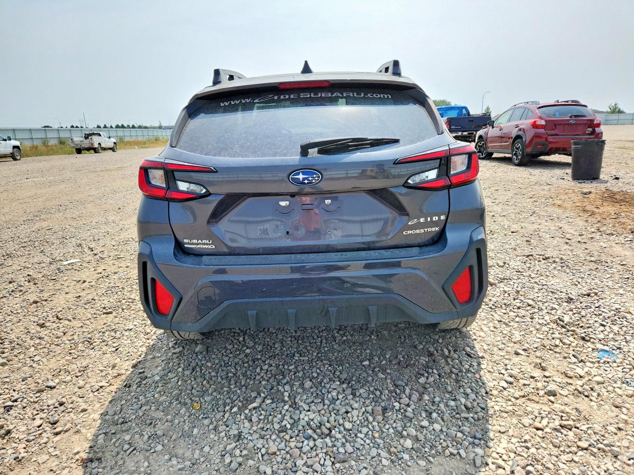 2024 Subaru Crosstrek Premium Gray vin: JF2GUADC5RH203494
