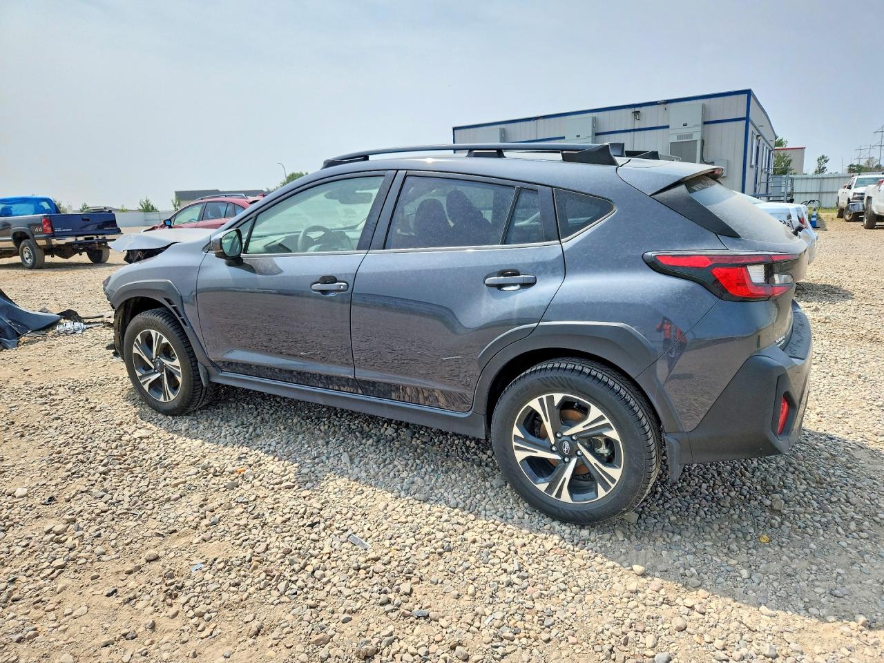 2024 Subaru Crosstrek Premium Gray vin: JF2GUADC5RH203494