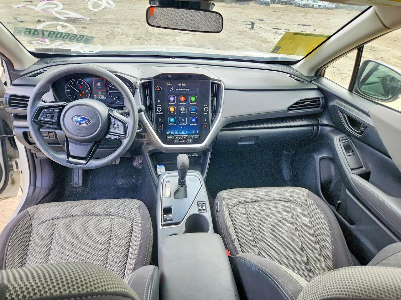 2024 Subaru Crosstrek Premium White vin: JF2GUADC6R8206615