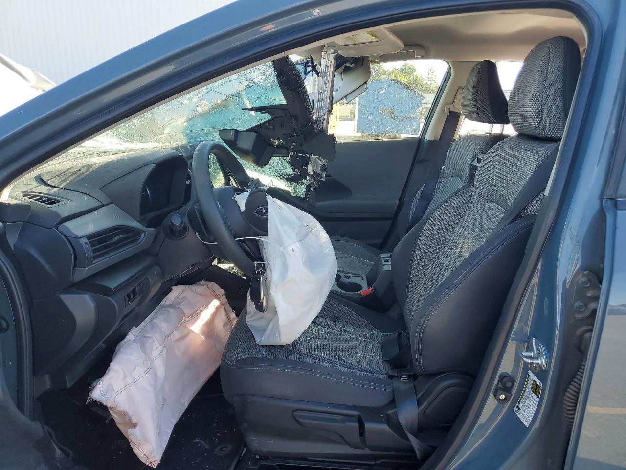 2024 Subaru Crosstrek Premium Gray vin: JF2GUADC6RH217856