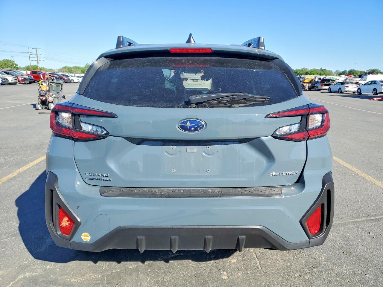 2024 Subaru Crosstrek Premium Gray vin: JF2GUADC6RH217856