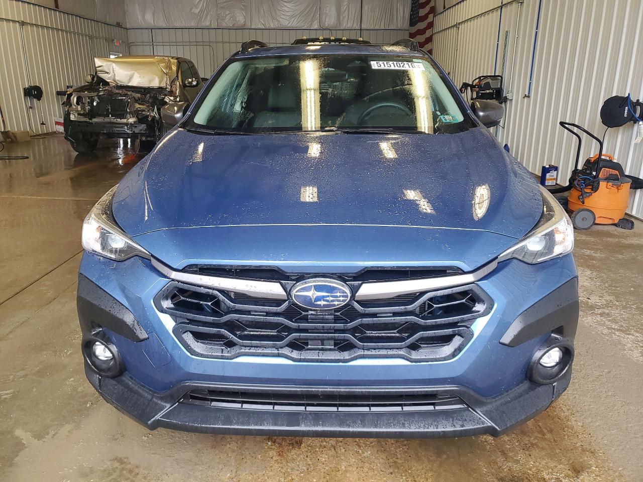 2024 Subaru Crosstrek Premium Blue vin: JF2GUADC6RH911916