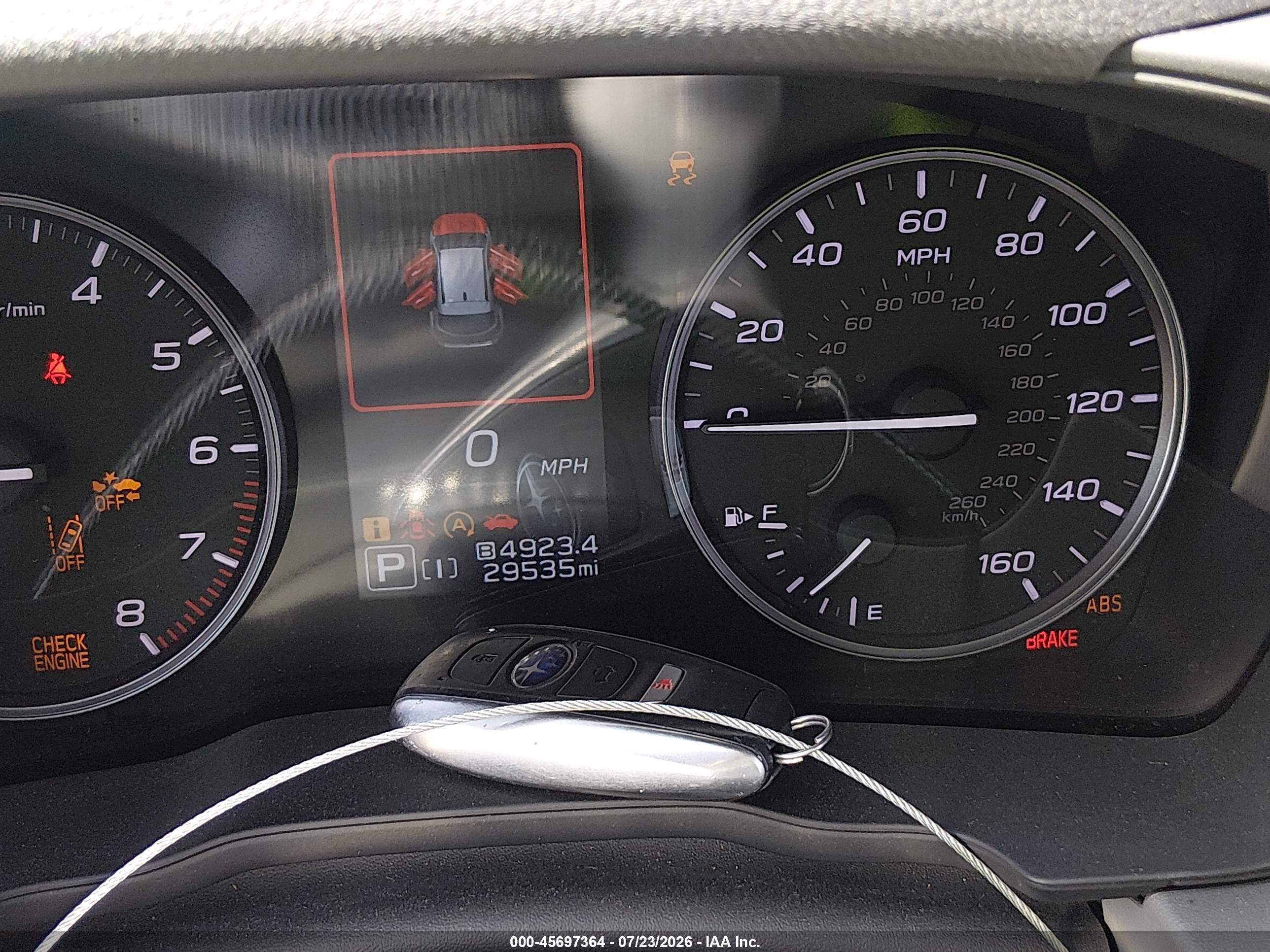 2024 Subaru Crosstrek Premium Gray vin: JF2GUADC8R8304464