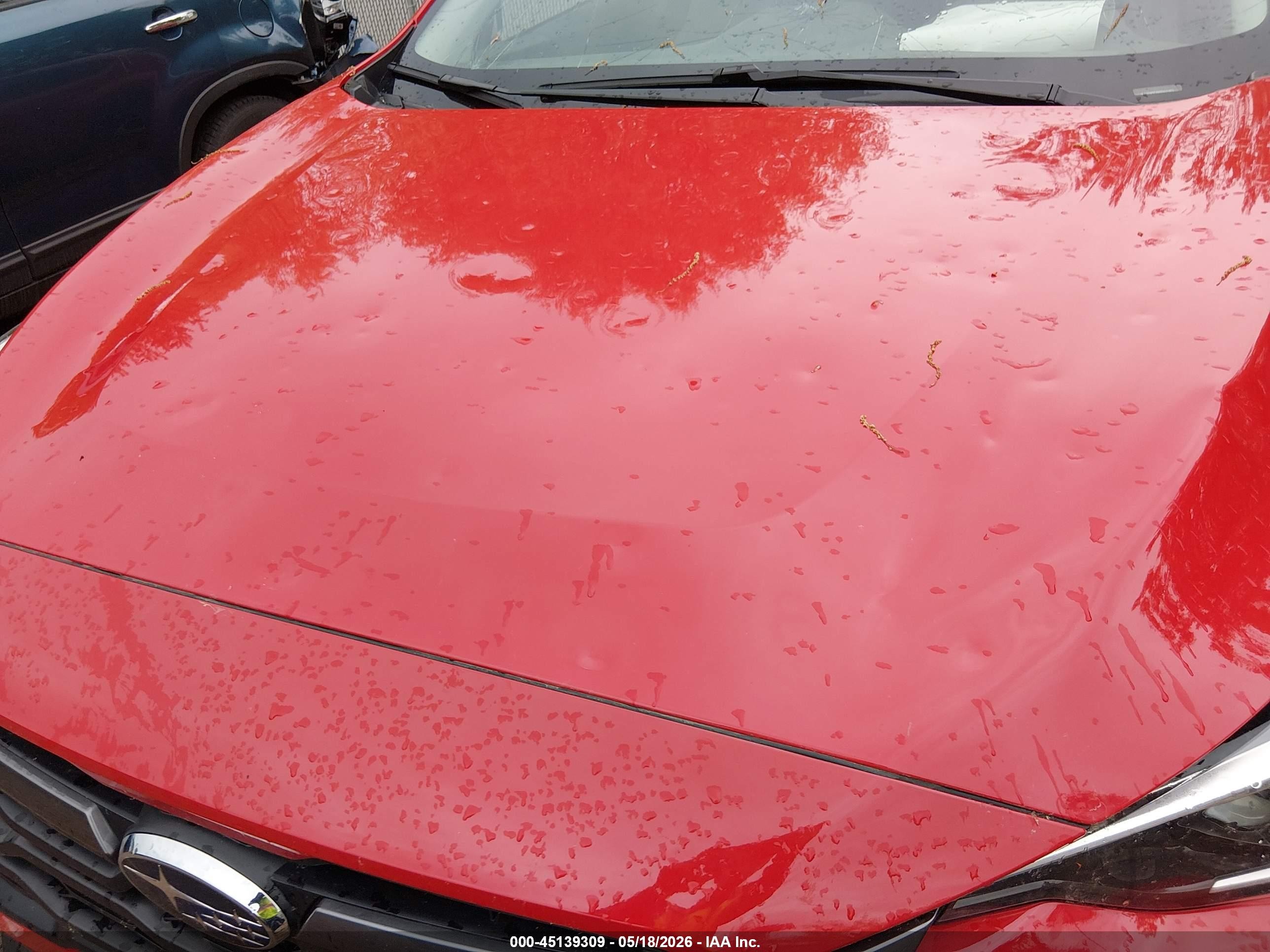 2024 Subaru Crosstrek Premium Red vin: JF2GUADC8R8902263