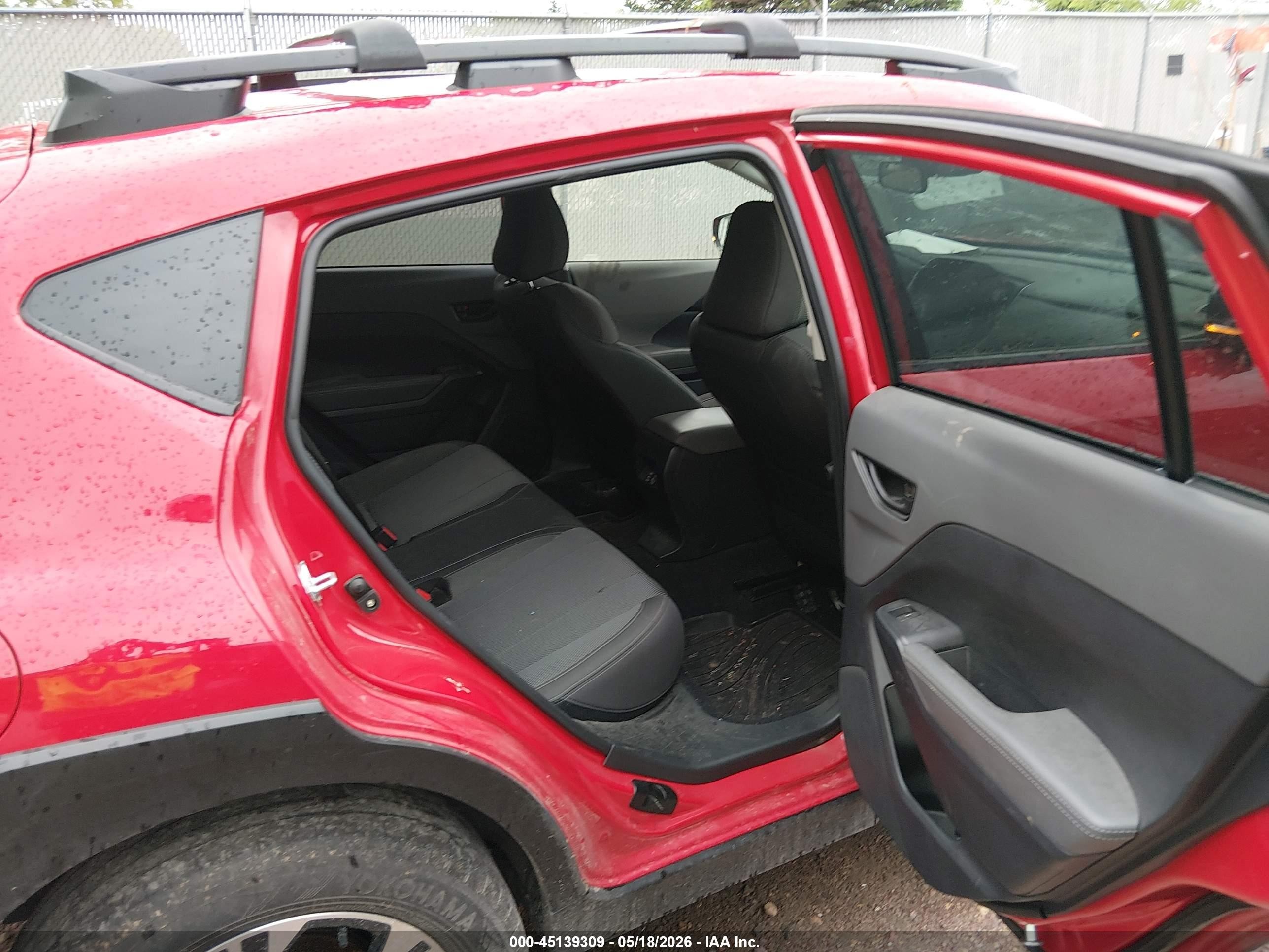 2024 Subaru Crosstrek Premium Red vin: JF2GUADC8R8902263