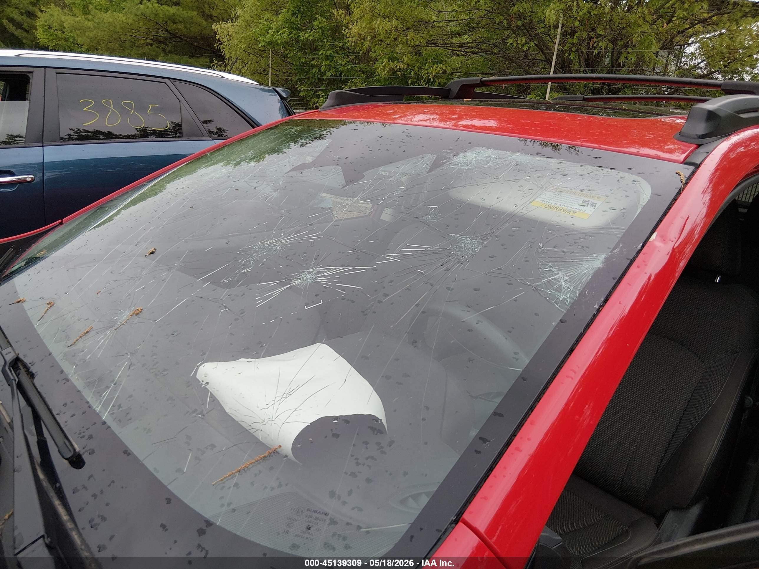 2024 Subaru Crosstrek Premium Red vin: JF2GUADC8R8902263
