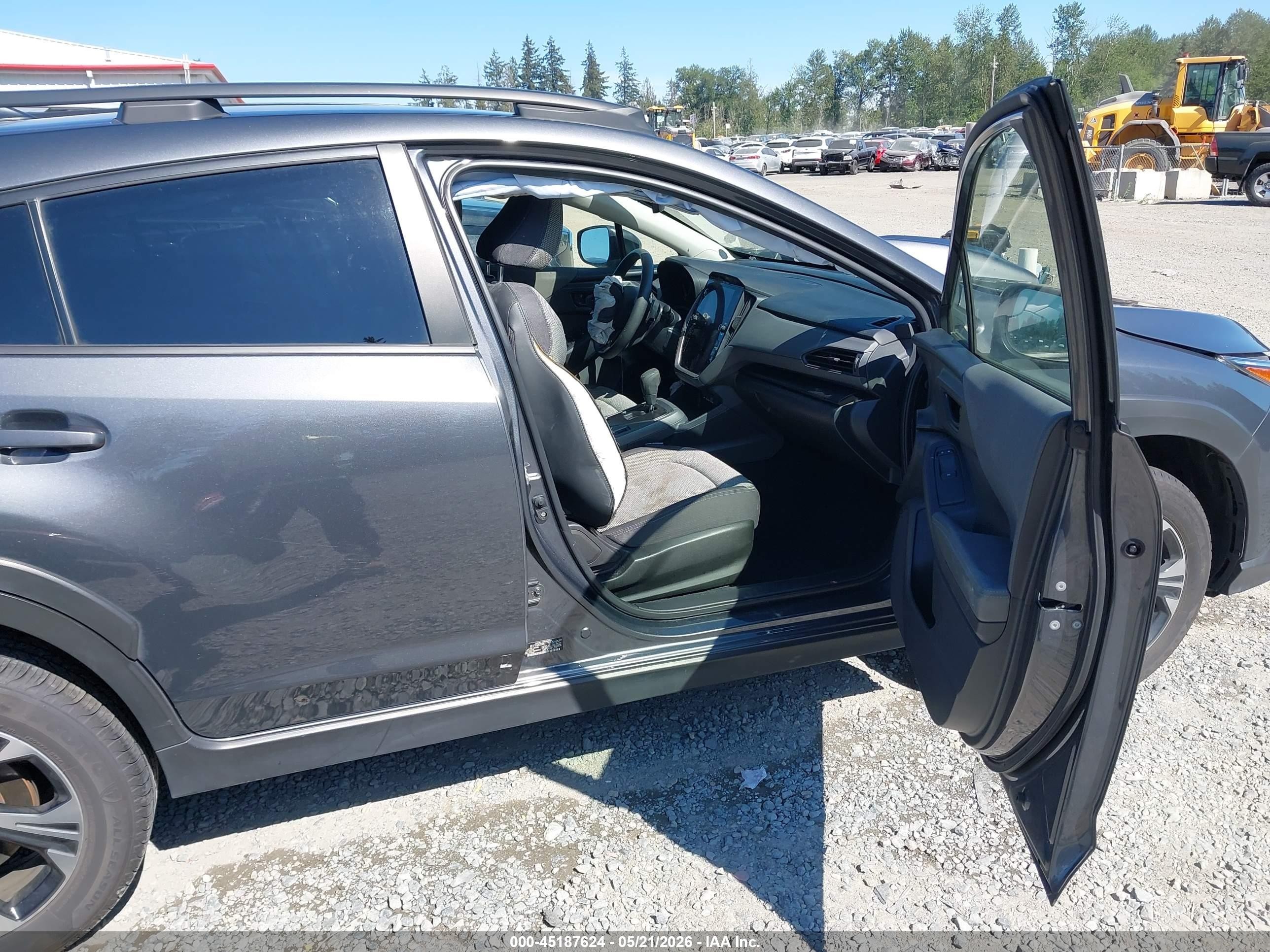 2024 Subaru Crosstrek Premium Gray vin: JF2GUADC8RH217700