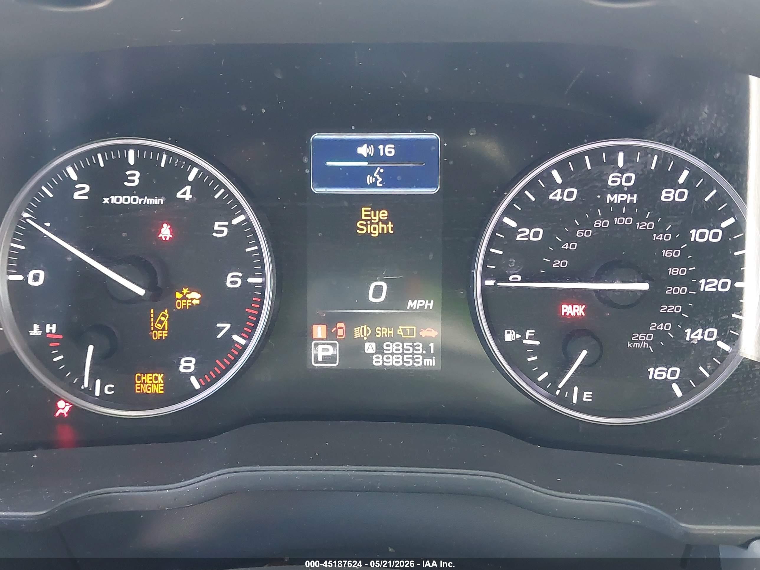 2024 Subaru Crosstrek Premium Gray vin: JF2GUADC8RH217700