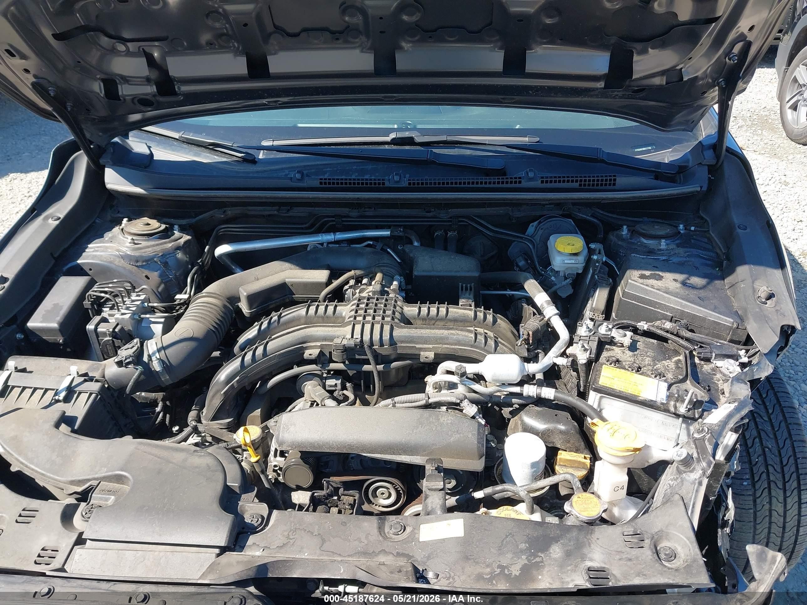 2024 Subaru Crosstrek Premium Gray vin: JF2GUADC8RH217700