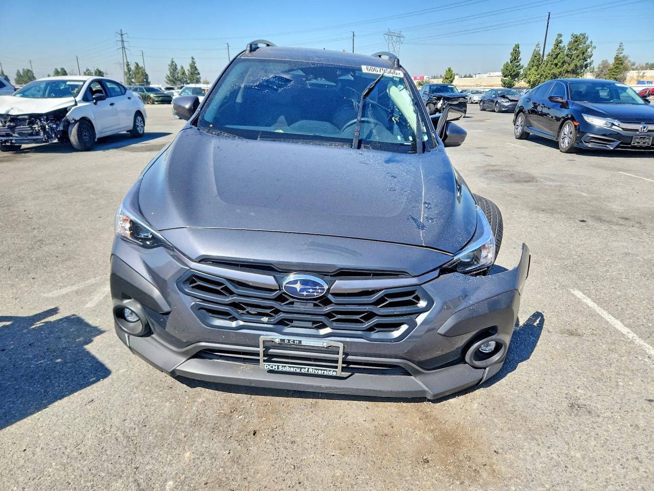 2024 Subaru Crosstrek Premium Gray vin: JF2GUADC9R8917922