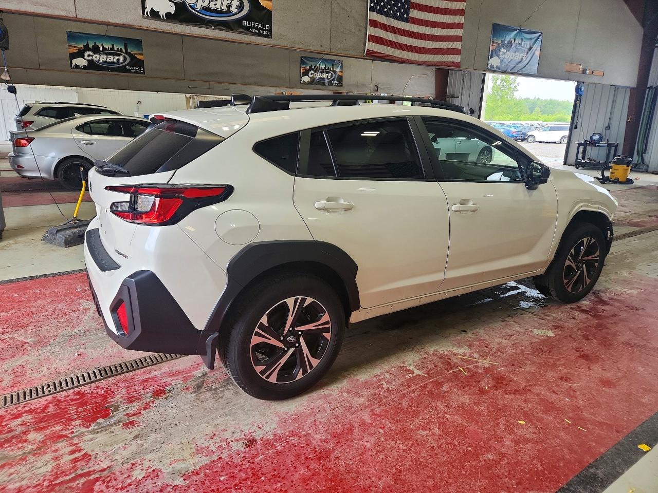 2024 Subaru Crosstrek Premium White vin: JF2GUADC9RH286864