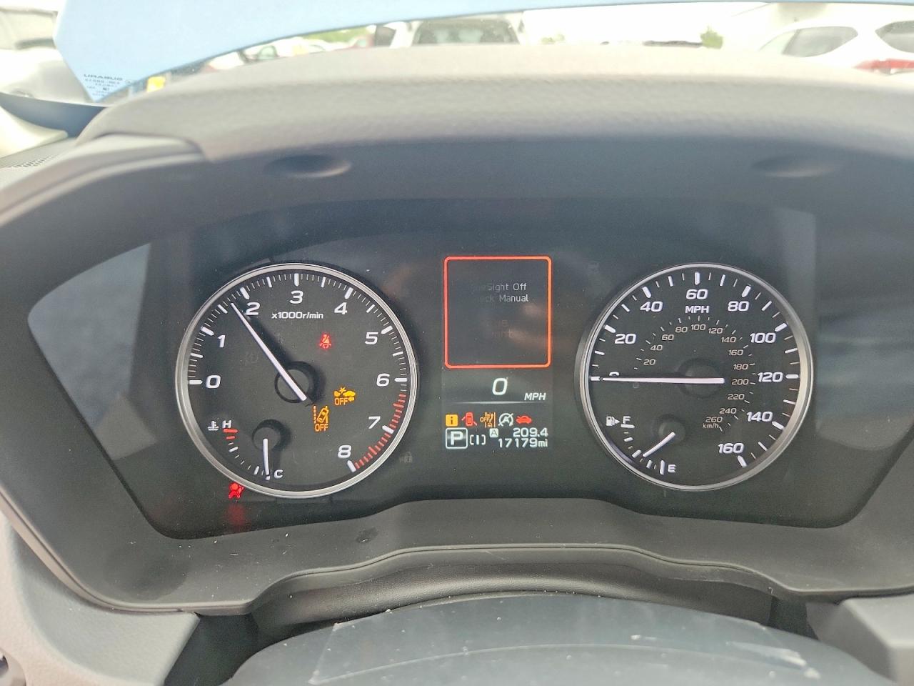 2024 Subaru Crosstrek Premium Blue vin: JF2GUADC9RH387287