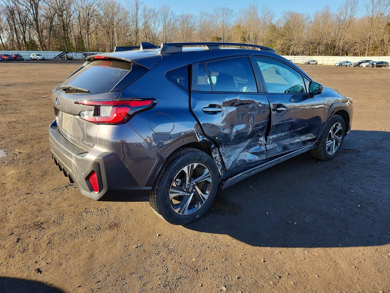 2024 Subaru Crosstrek Premium Gray vin: JF2GUADCXR8306023