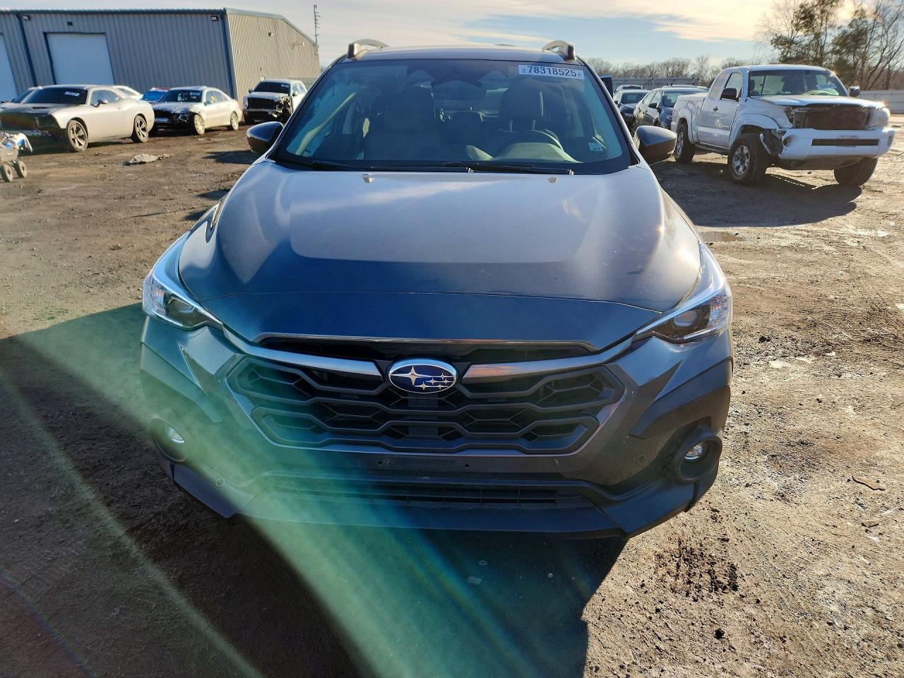 2024 Subaru Crosstrek Premium Gray vin: JF2GUADCXR8306023