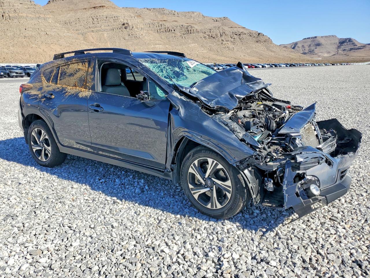 2024 Subaru Crosstrek Premium Charcoal vin: JF2GUADCXR8850358