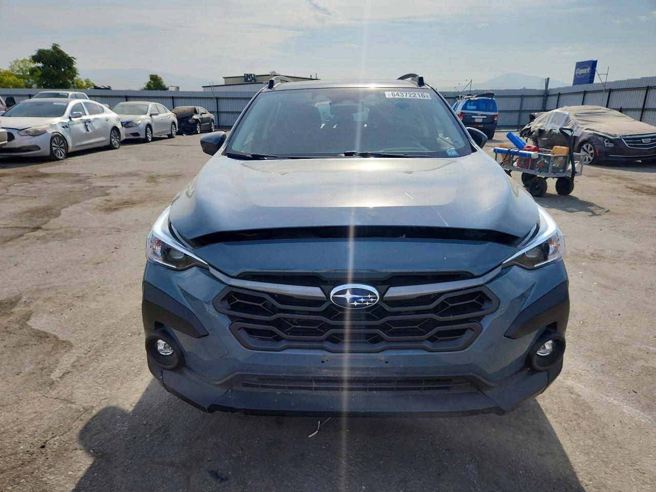2024 Subaru Crosstrek Premium Blue vin: JF2GUADCXRH282791