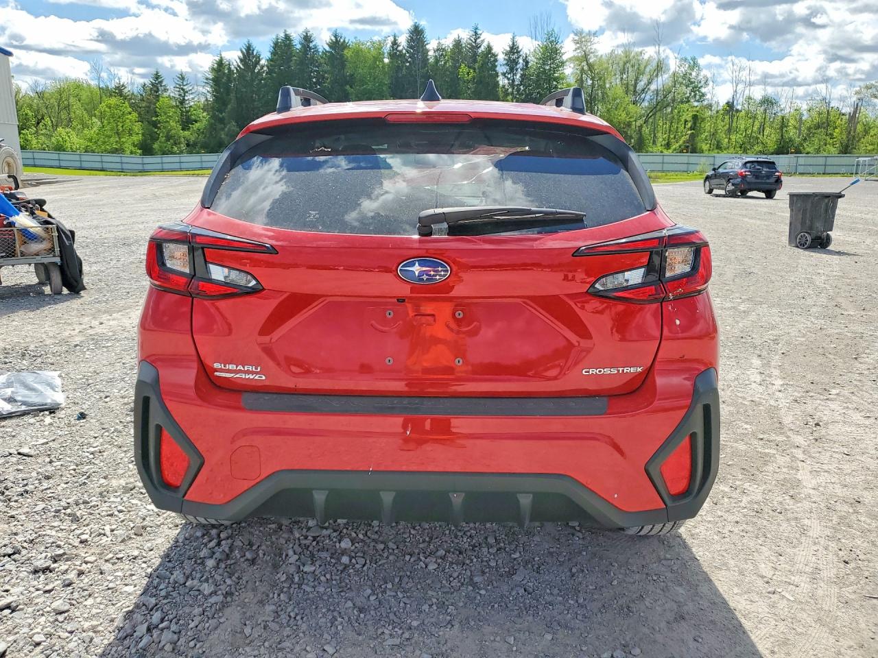 2025 Subaru Crosstrek Premium Red vin: JF2GUHDC1S8303154