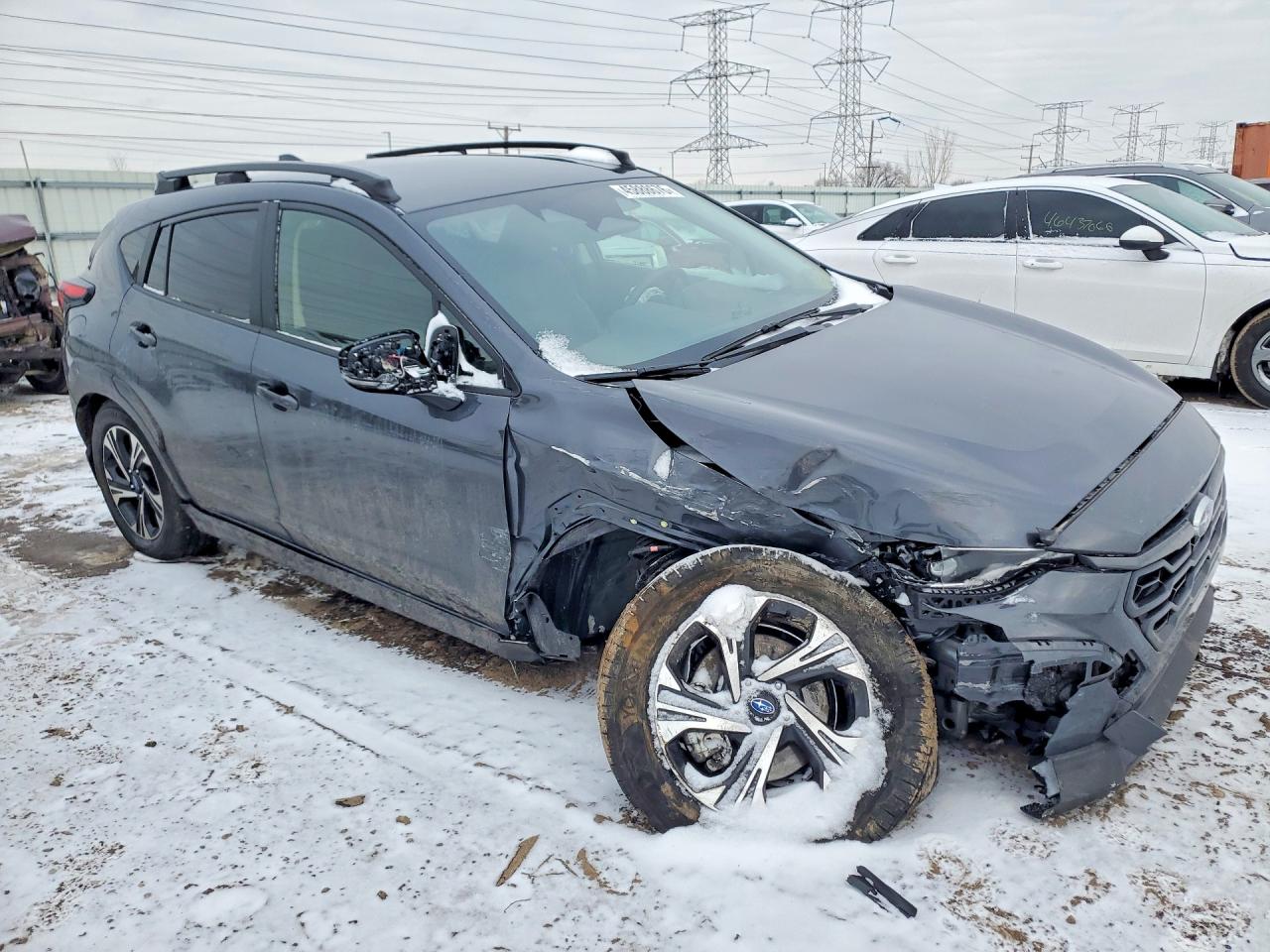 2025 Subaru Crosstrek Premium Серый vin: JF2GUHDC1S8342441