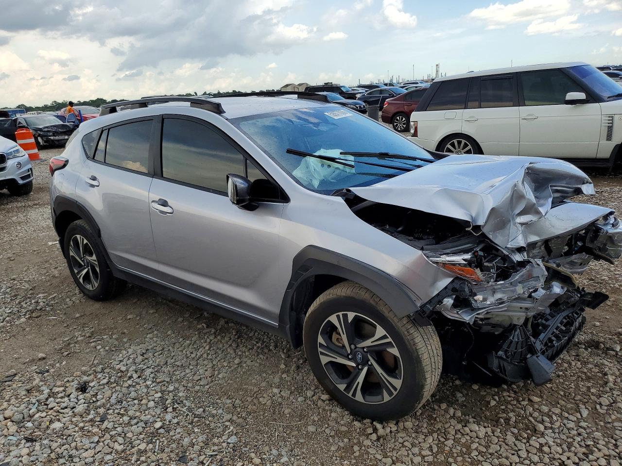 2025 Subaru Crosstrek Premium Серебряный vin: JF2GUHDC2S8327253