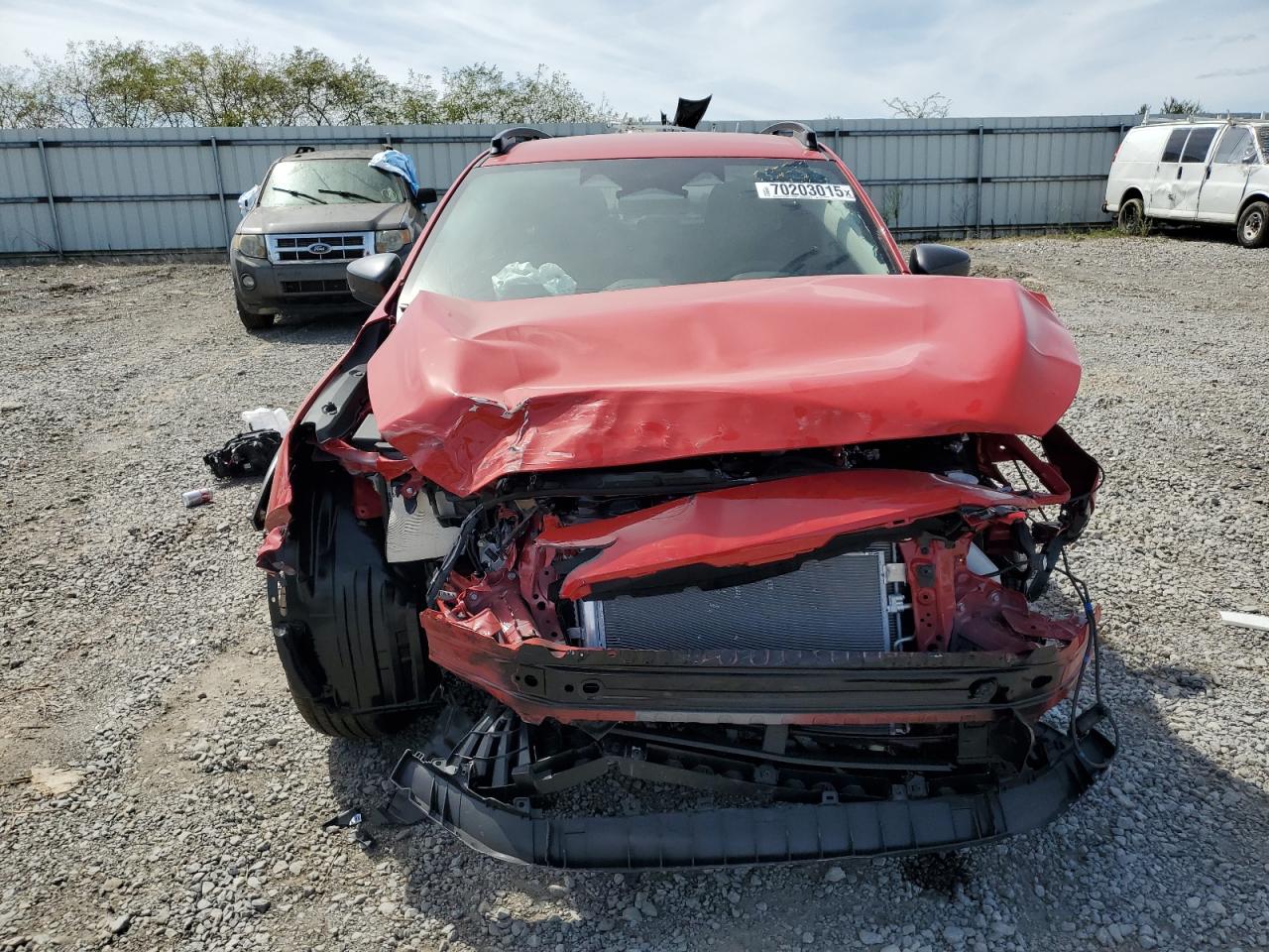 2025 Subaru Crosstrek Premium Red vin: JF2GUHDC2SH293136