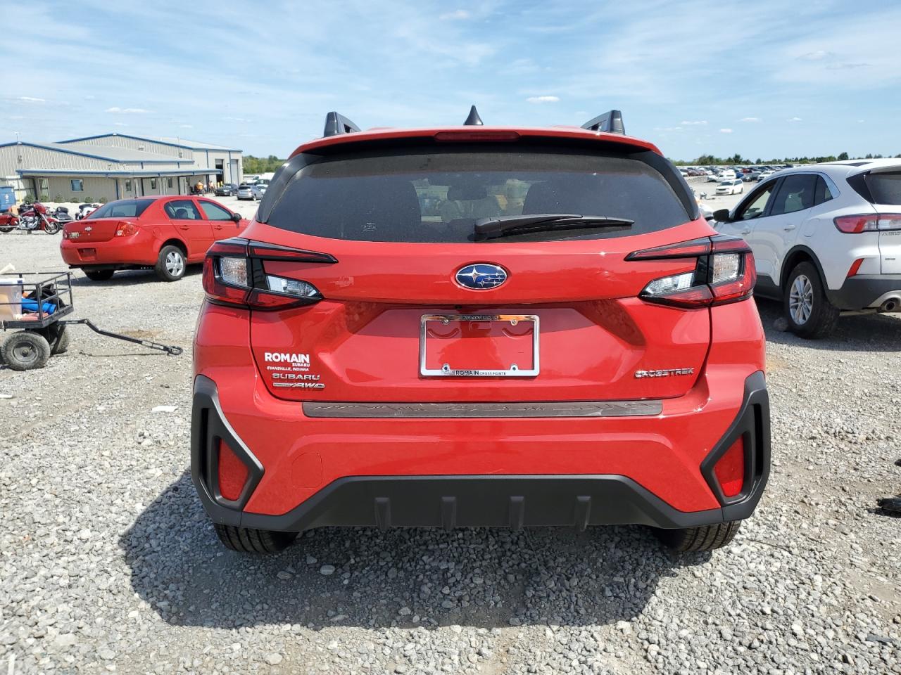 2025 Subaru Crosstrek Premium Red vin: JF2GUHDC2SH293136