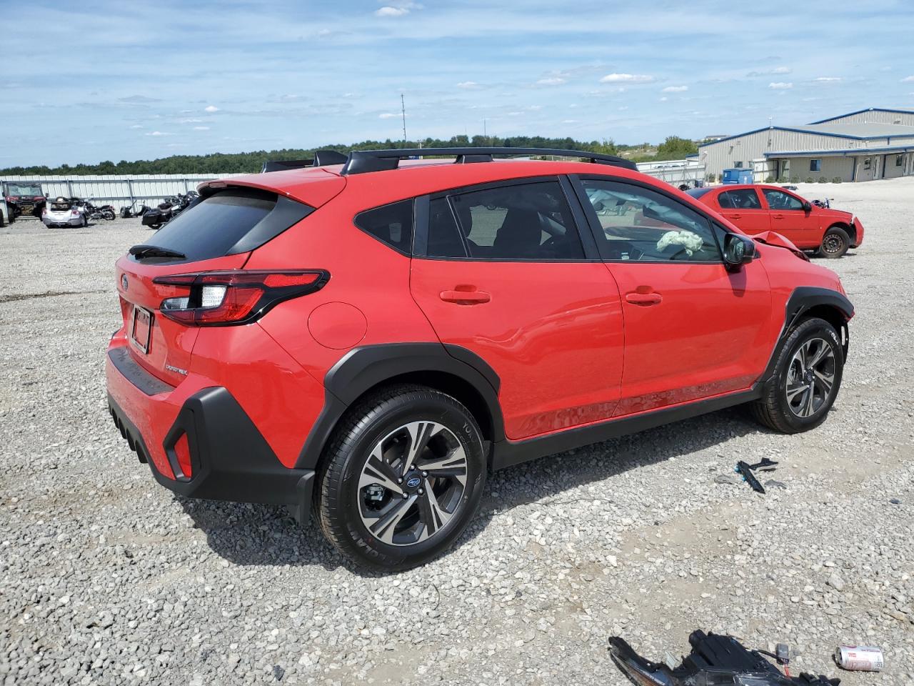 2025 Subaru Crosstrek Premium Red vin: JF2GUHDC2SH293136