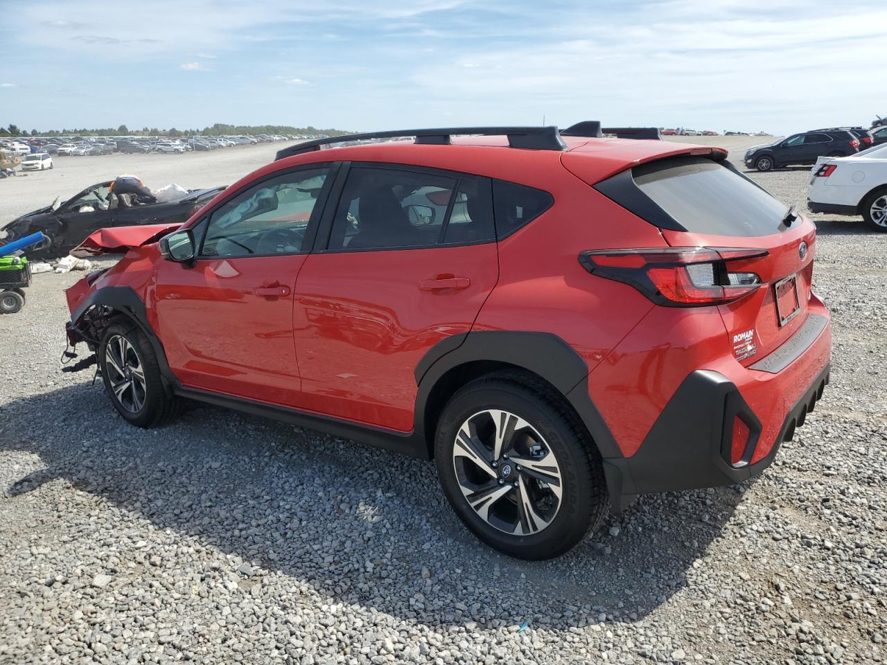 2025 Subaru Crosstrek Premium Red vin: JF2GUHDC2SH293136