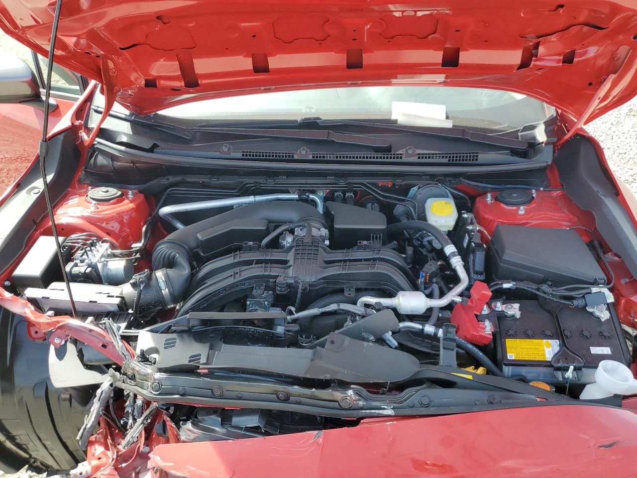 2025 Subaru Crosstrek Premium Red vin: JF2GUHDC2SH293136