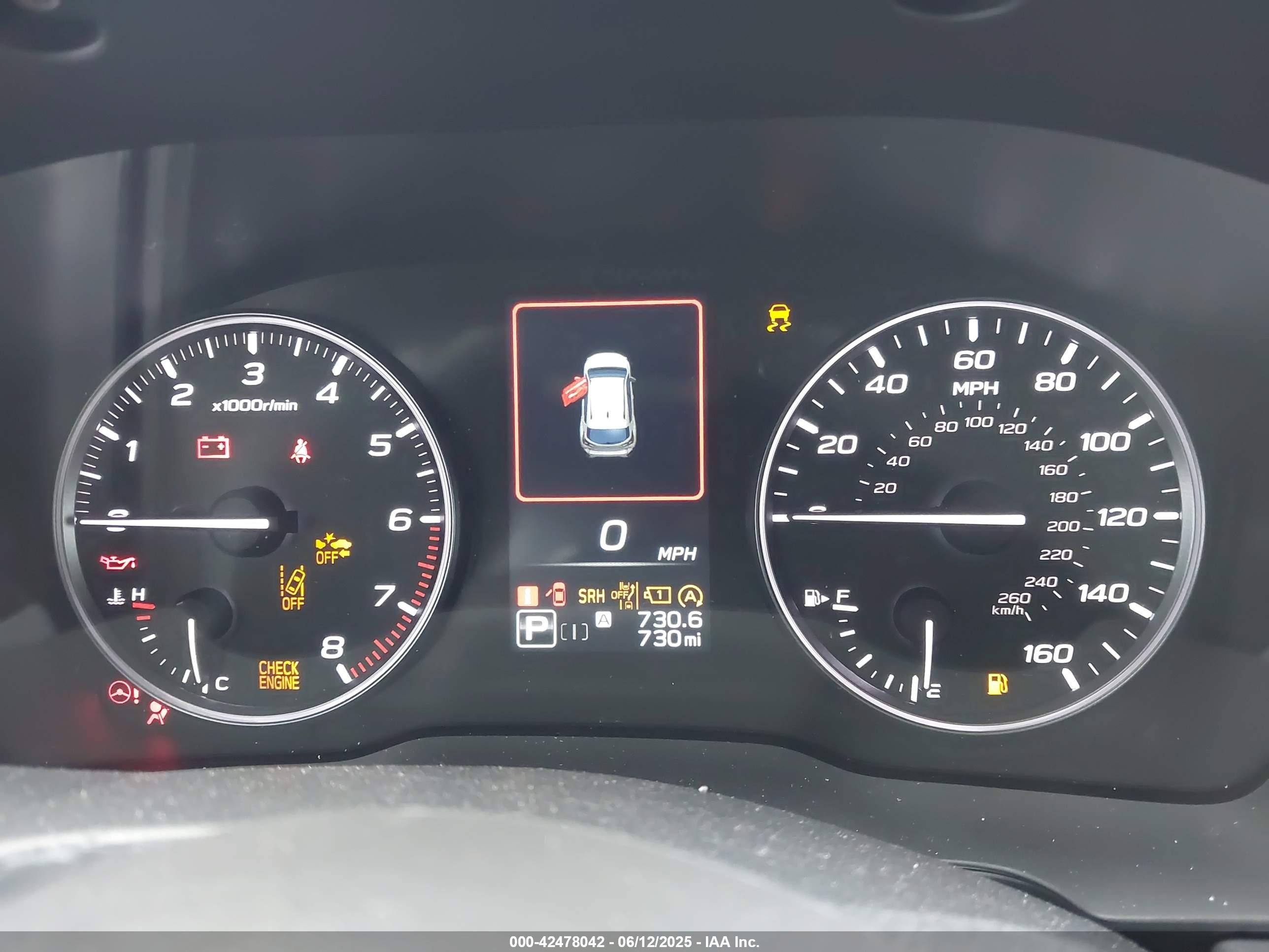 2025 Subaru Crosstrek Premium Серый vin: JF2GUHDC4S8213478