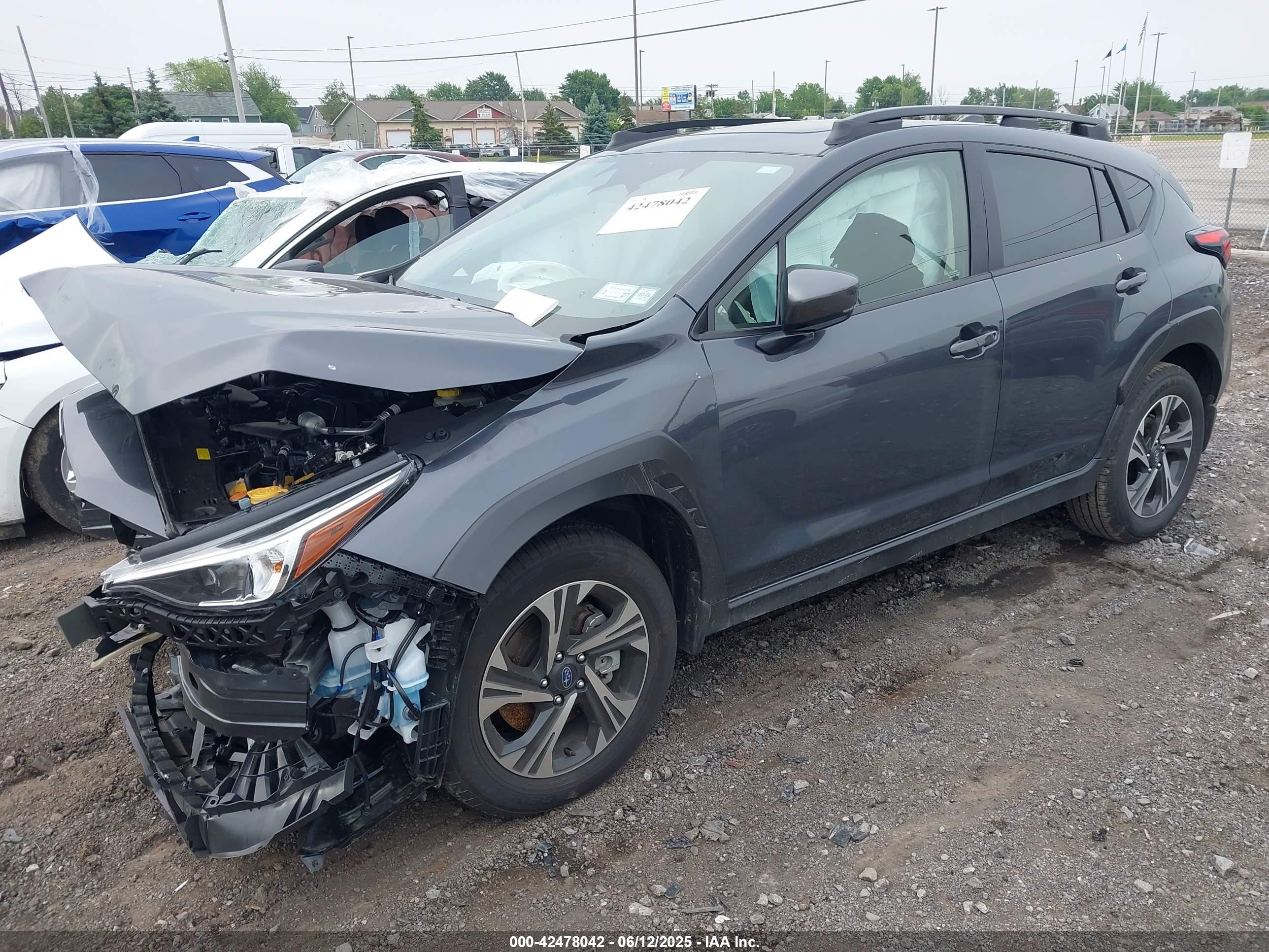 2025 Subaru Crosstrek Premium Серый vin: JF2GUHDC4S8213478