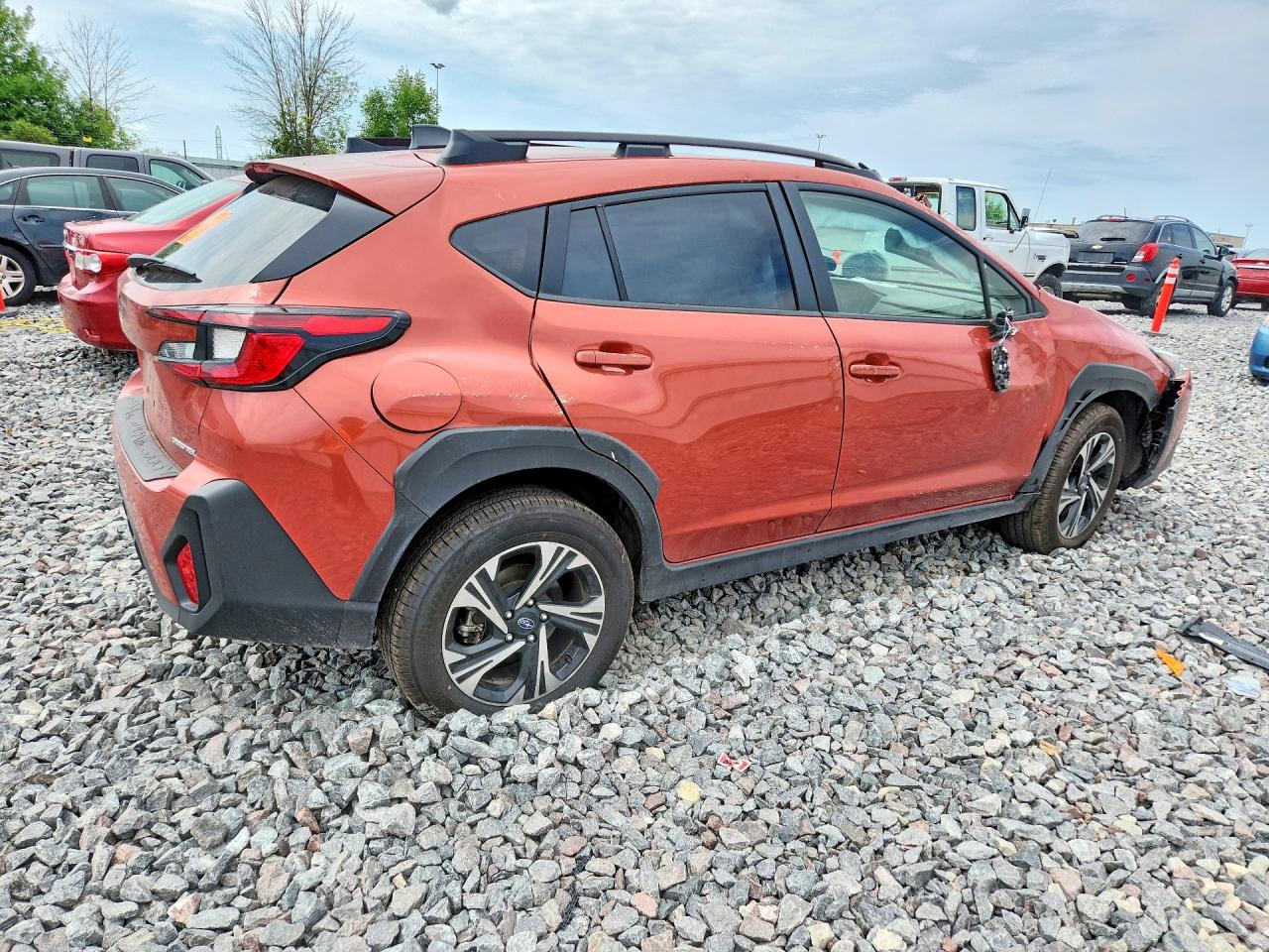 2025 Subaru Crosstrek Premium Оранжевый vin: JF2GUHDC4SH281411
