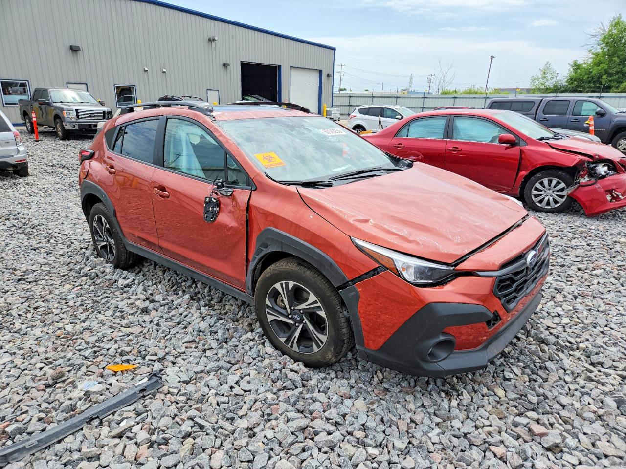 2025 Subaru Crosstrek Premium Оранжевый vin: JF2GUHDC4SH281411