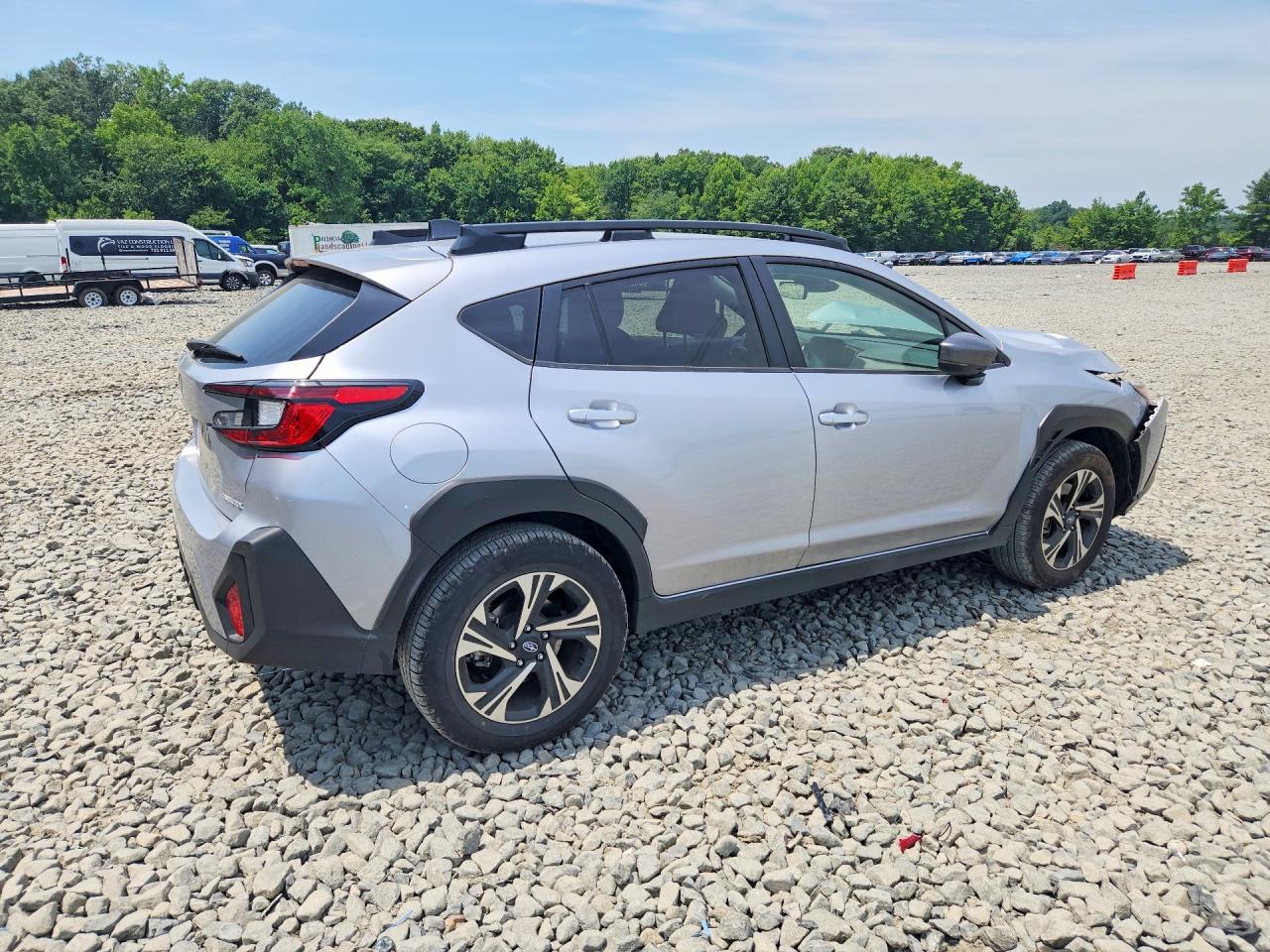 2025 Subaru Crosstrek Premium Серебряный vin: JF2GUHDC5SH289808