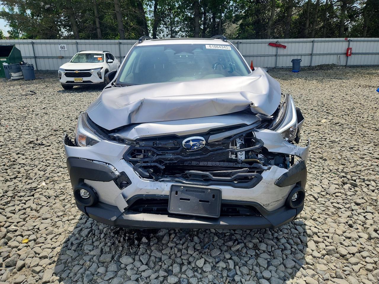 2025 Subaru Crosstrek Premium Серебряный vin: JF2GUHDC5SH289808