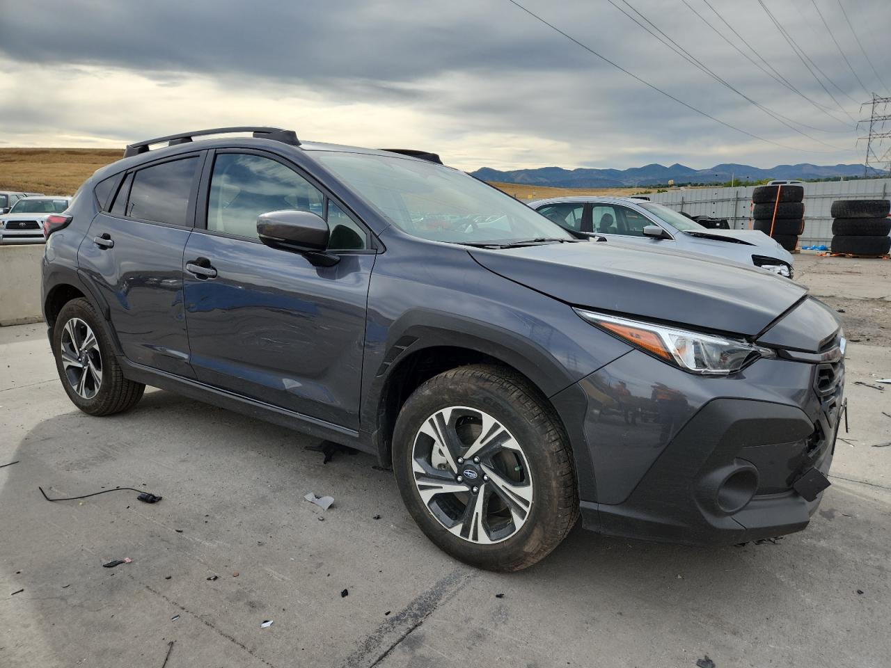 2025 Subaru Crosstrek Premium Gray vin: JF2GUHDC6SH248541
