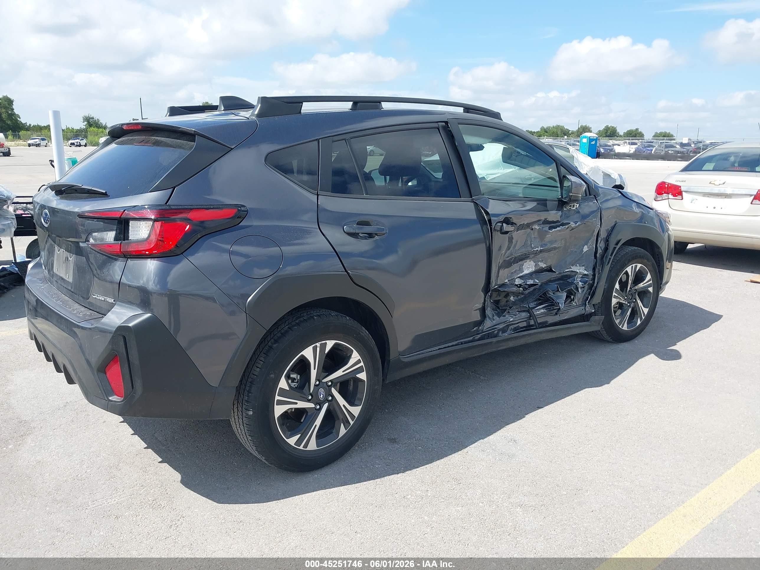 2025 Subaru Crosstrek Premium Gray vin: JF2GUHDC7SH261234