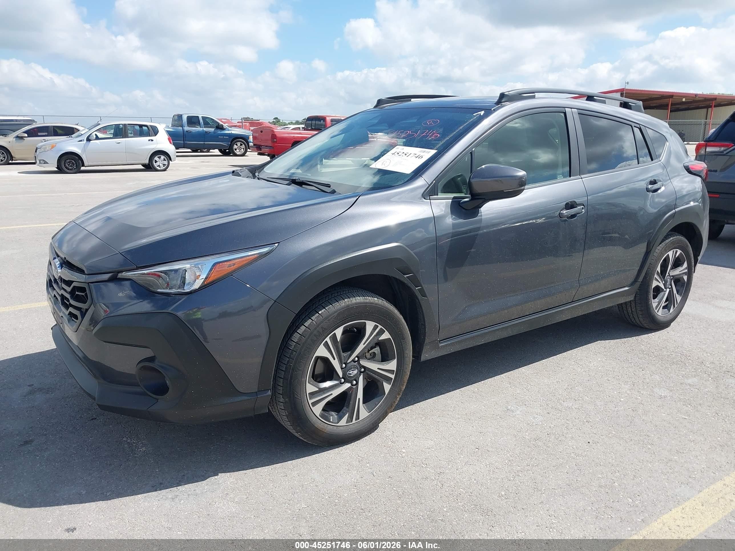 2025 Subaru Crosstrek Premium Gray vin: JF2GUHDC7SH261234
